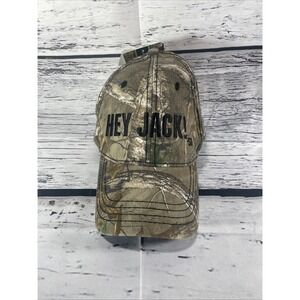Si Robertson Hat Hey Jack! Duck Dynasty Hunters Cap  Realtree NEW